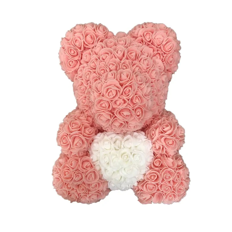 Flower Rose Teddy Bear