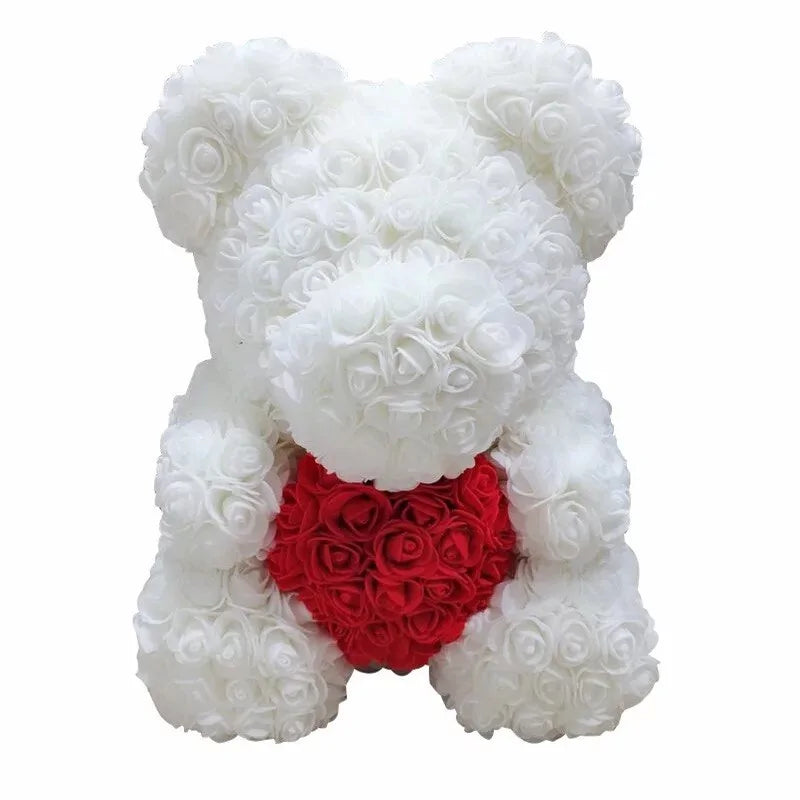 Flower Rose Teddy Bear